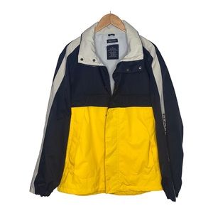 Nautica NS-83 Color Block Utility Hooded Full Zip Jacket